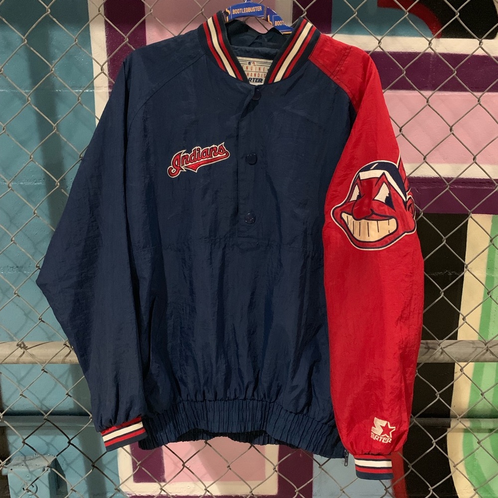 Vintage Starter Cleveland Indians Jacket